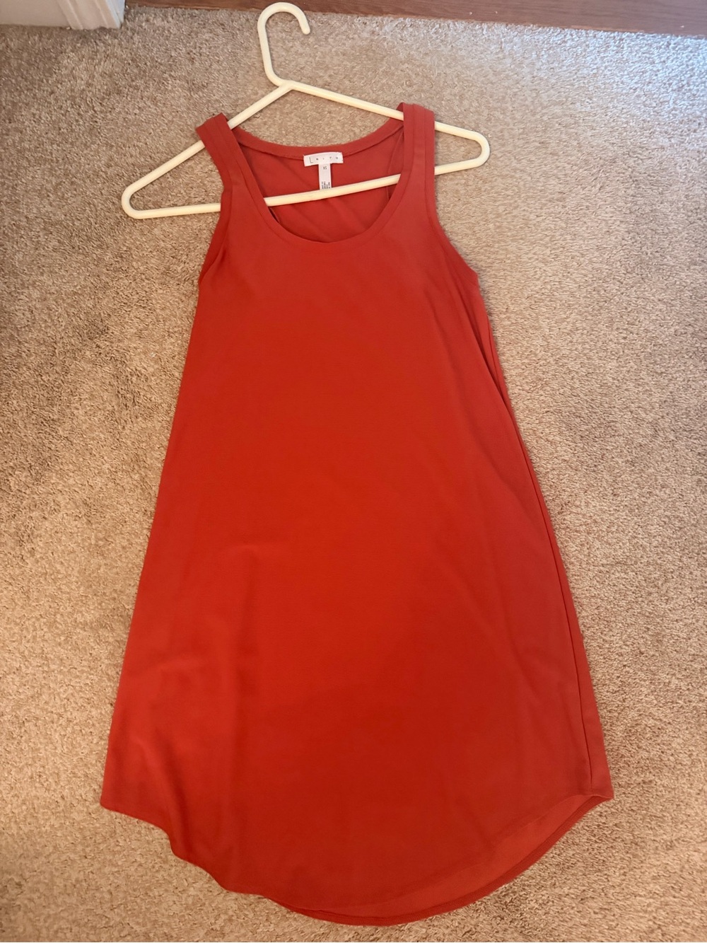 Orange Leith dress
